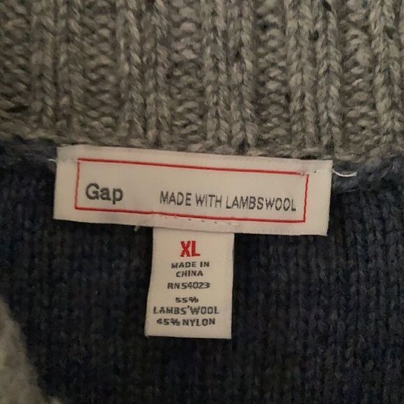 Gap Lambswool Blend Sweater - Picture 3 of 7